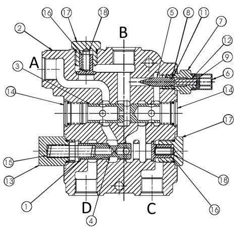 hydraulic control valve diagram skid steer|bobcat hydraulic control valve diagram.